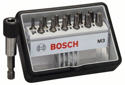 Set bitash Bosch Robust Line 2607002565, 13 copë Torx, 25 mm, i tejdukshëm