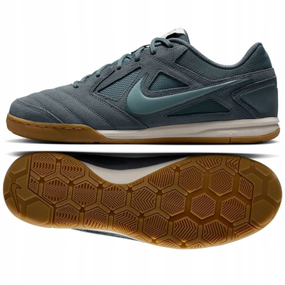 Atlete Nike Gato Mesh Synthetic, për meshkuj, brendshme gome, gri