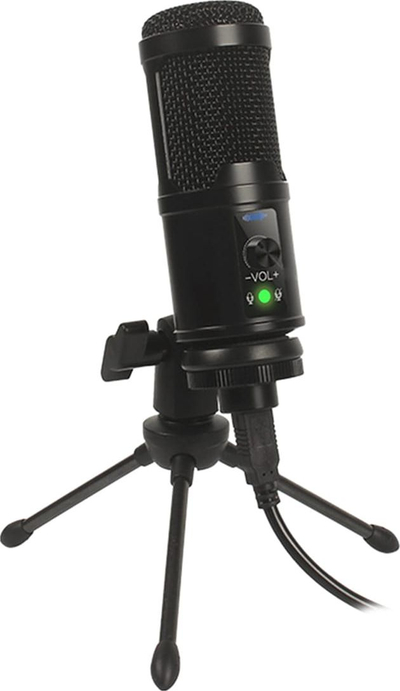 Mikrofon gaming Varr VGMTB2, USB, me tripod, i zi