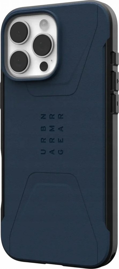 Mbrojtëse telefoni UAG Civilian MagSafe për iPhone 16 Pro Max, rezistente ndaj goditjeve, Mallard