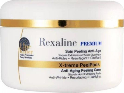 Disqe peeling për fytyrë Rexaline Premium Line Killer X-treme PeelPads, anti-age, 30 copa