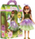 Kukull Lottie Forest Friend, 18 cm, me fustan vile, jeshile vjollcë