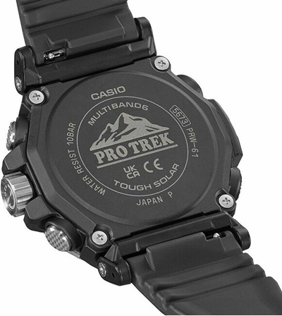 Orë për meshkuj Casio PROTREK Solar PRW-61-1AER (665), e zezë