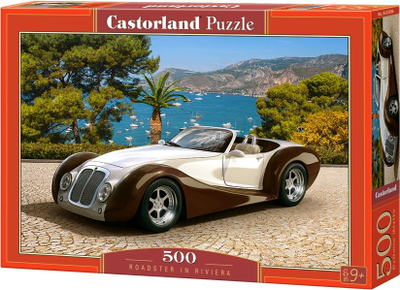 Puzzle Castorland Roadster in the Riviera, 500 elemente