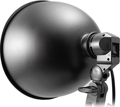 Lampë studio Massa SB2122, soket E27, 27 cm, e zezë
