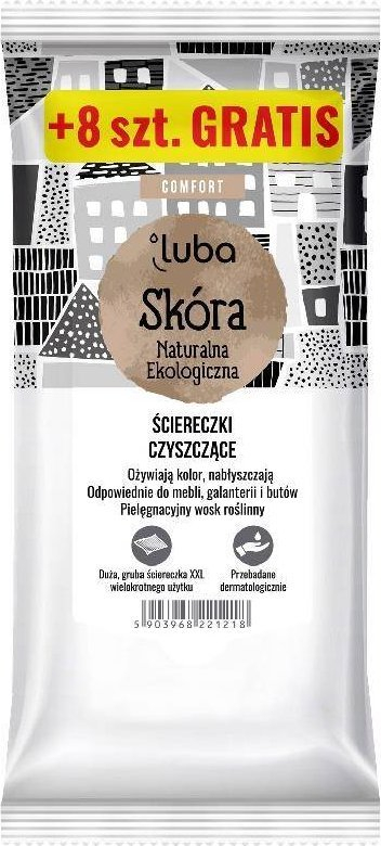 Peceta pastruese për lëkurë Luba Comfort, 32 copë