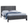 Shtrat dopio Credence 160×200 cm (HM685.01), gri