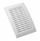 Grilë ventilimi Euro3plast Adjustable, plastike 250x170 mm, e bardhë