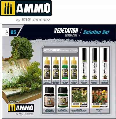 Set modelimi peizazhi Super Pack Vegetation New, elemente bimore, efekte dheu dhe lagështie, shumëngjyrësh
