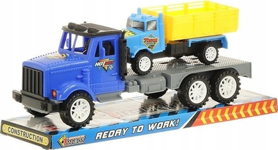 Set lodrash kamion rimorkiues Adar Tow Truck With Powered Truck, me auto-ngritës, shumëngjyrësh