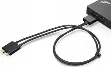 Kabllo Lenovo ThinkPad Thunderbolt 3 WS, USB C, 0.67m, i zi