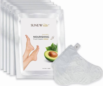 Maskë këmbësh Sunewmed Plus, me vaj avokado, 1 copë