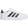 Atlete Adidas Breaknet 2.0, lëkurë, taban gome, të bardha