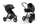 Karrocë për bebe Baby Jogger City Elite 2, 2 në 1, me shportë për foshnje, e zezë