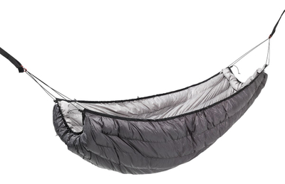 Underquilt për varëse COCOON Down, 0°–5°C, pupla, i zi