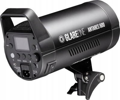 Blic studio GlareOne Antares 600Ws, profesional, i bardhë