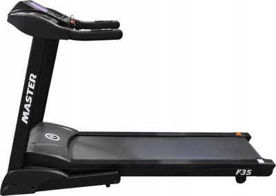 Tapet vrapimi me rrymë Master F35, 22 km/h, ekran LCD, i zi