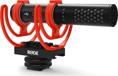 Mikrofon drejtues Rode VideoMic GO II, USB C, 3.5 mm, i zi
