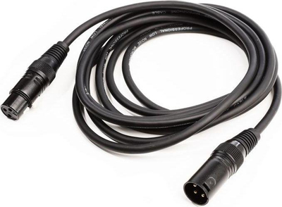 Kabllo Monkey Banana XLR - XLR, 3m, e zezë
