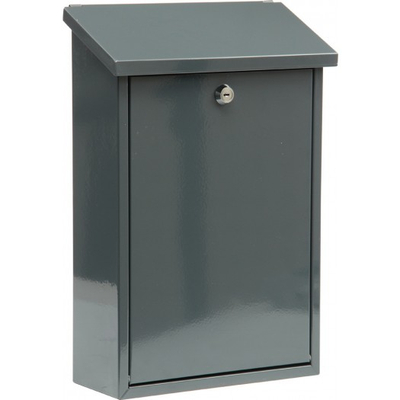 Kuti postare Vorel 78571, 400x250x100mm, llamarinë e galvanizuar, gri