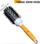 Четка за коса GK Hair Round Brush 43mm, професионална, црна