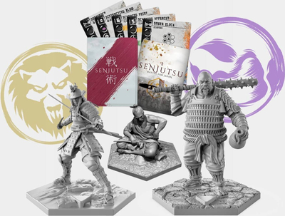 Lojë tavoline Ogry Games Senjutsu Legends of Japan, zgjerim, për 1 4 lojtarë, 12 vjeç e lart