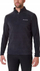 Bluzë fleece Columbia Klamath Range II Half Zip, për burra, poliestër, e zezë