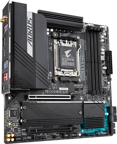 Pllakë amë GIGABYTE B650M AORUS ELITE AX - AMD B650