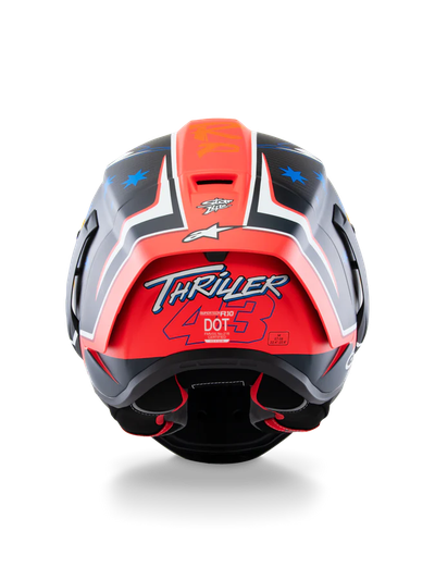 Helmetë motoçiklete Alpinestars Supertech R10, karboni, homologim ECE 22.06 DOT FIM, e zezë