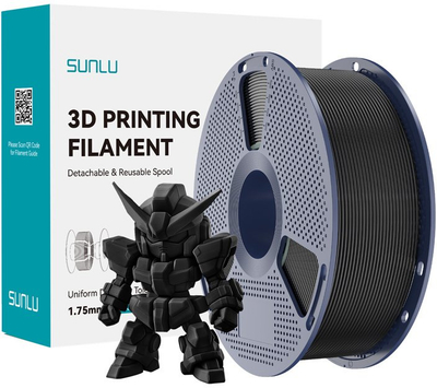 Filament Sunlu PLA+ 2.0, 1.75mm, 1kg, i zi
