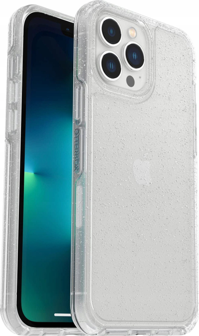 Mbulesë telefoni OtterBox Symmetry MagSafe për iPhone 15 14 13, Stardust Clear, e tejdukshme