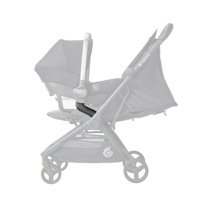 Adapter karroce Ergobaby Metro 3, për ulëse makine, i zi