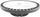 Lampë industriale LED INOXX HB FG UFO, 150W, 6000K, gri