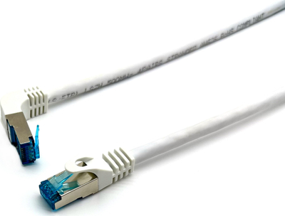 Kабел за мрежа LevelOne Equip 605801, Cat.6A S/FTP, 2m, бел