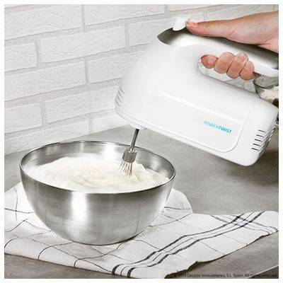 Mikser dore Cecotec PowerTwist 500, 500W, BPA free, i bardhë