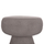 Tabure rrethor Interon HM18171.03, fiber cement, 34x39 cm, gri