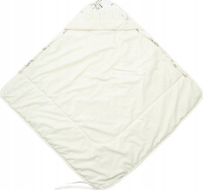 Mbështjellëse kadife për karrige makine Velvet XL, 115x115 cm, pambuk anti-alergjik, jeshile krem