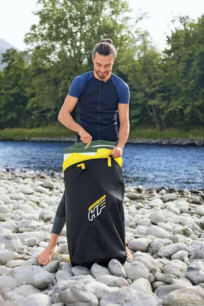Paddleboard Bestway Kahawai, 310x86x15cm, материјал drop stitch, зелена