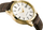 Ora dore Casio MTPV004GL-7A, lëkurë, quartz, ngjyrë ari