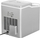Makineri akulli Home Ice Cube Maker, 12kg 24h, 1.5L, gri