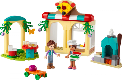 Lodër me Lego Friends Pizzeria 41705, set për ndërtim, 5+ vjeç, me shumë ngjyra