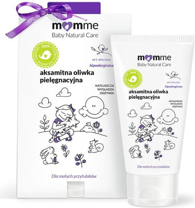 Vaj trupi MomMe Velvety Care, për lëkurë, 100ml