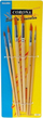 Set furçash pikture Adar, 6 copë, shumëngjyrëshe