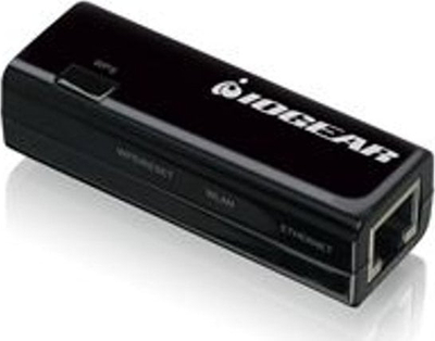 Мрежен адаптер IOGEAR GWU637, Ethernet во Wi-Fi, 300 Mbps, 2.4 GHz, црн