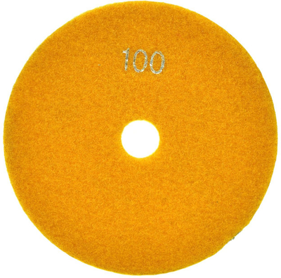 Disk diamant Geko G78918, për bluarje të lagësht porcelani, 125mm, grit 100