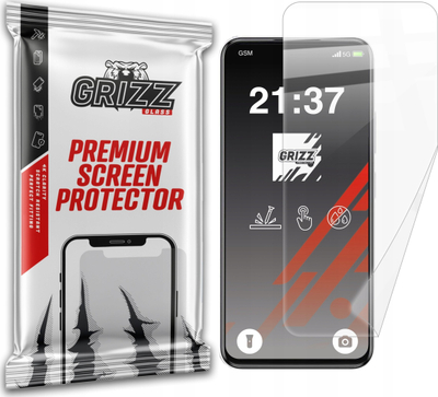 Foli mbrojtëse keramike Grizz CeramicFilm për Itel A80, transparente