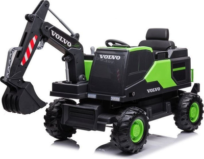 Ekskavator elektrik për fëmijë Lean Cars Volvo DK-VE888, 12V, 3 shpejtësi, jeshil