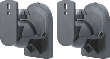 Mbajtëse muri për altoparlantë Goobay SpeakerMount 49393, set 2 copë, rrotullim dhe anueshmëri, e zezë