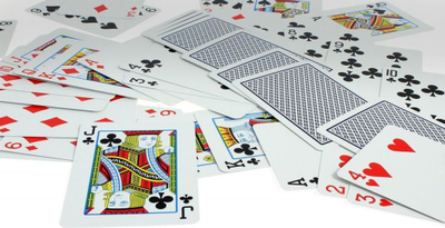 Letra loje Copag Poker Size Regular Face, 100% plastike, e kaltër