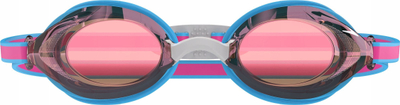 Syze noti për fëmijë Speedo JR Vanquisher 3.0 Mirror, AntiFog, lente me pasqyrë, rozë blu